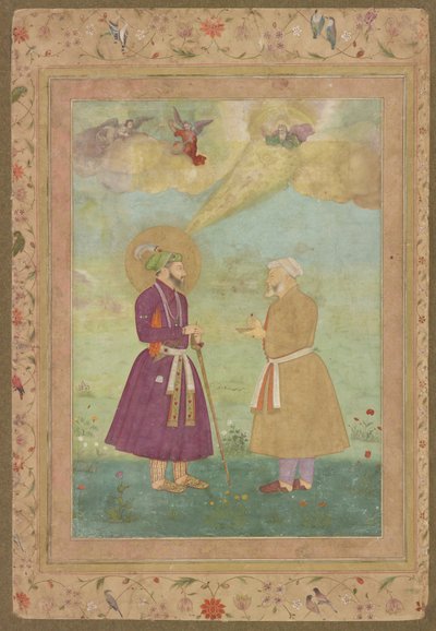 Shah Jahan avec Asaf Khan de l