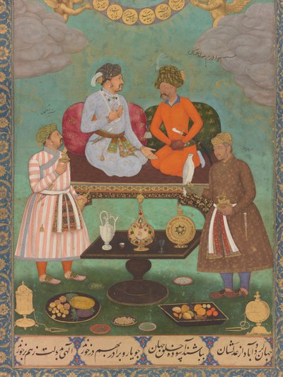 Jahangir reçoit Shah Abbas de l