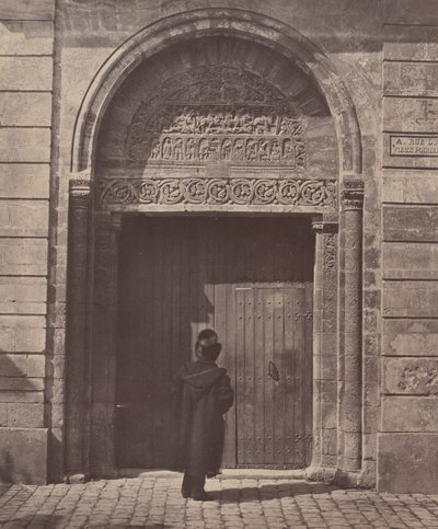 The Portal of Saint Ursinus at Bourges, rue du Vieux Poirier - Bisson Frères