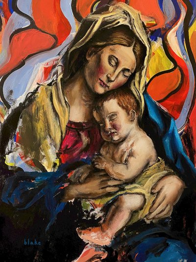 Madone et enfant - Blake Munch