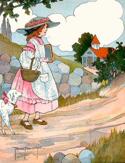 Mary avait un petit agneau - Blanche Fisher Wright
