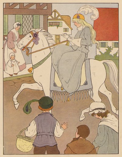 Comptine : Chevaucher un coq-cheval jusqu