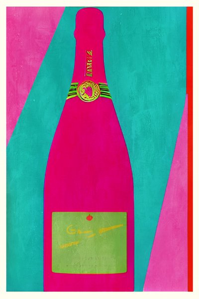 Célébration au champagne rosé - Bo Anderson