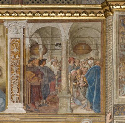 Nef centrale, Quatrième travée nord, Circoncision, Boccaccio Boccaccino 1516-17 - Boccaccio Boccaccino
