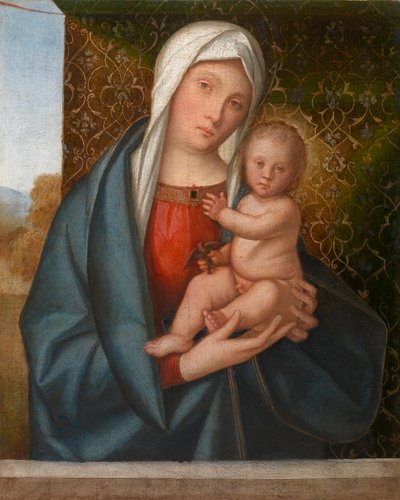 Madone et Enfant avec un oiseau - Boccaccio Boccaccino