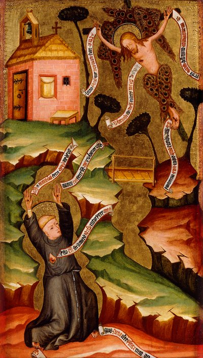 Saint François recevant les stigmates - Bohemian School