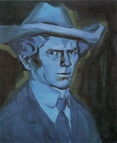 Autoportrait, 1909 - Bohumil Kubišta