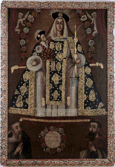 La Vierge de la Miséricorde, La Peregrina - Bolivian School