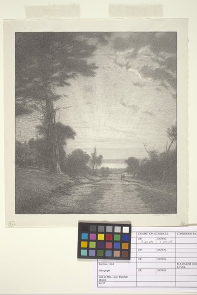 Lever de soleil - Bolton Coit Brown