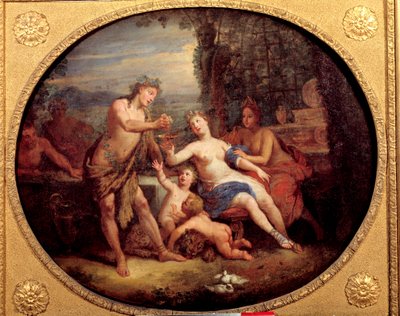 Représentation des divinités Bacchus, Vénus et Cérès - Bon Boullogne