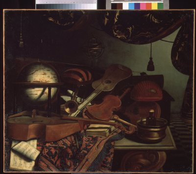Nature morte aux instruments de musique - Bonaventura Bettera