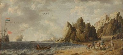 Entrée imaginaire dans les eaux arctiques méridionales en été - Bonaventura Peeters (I)