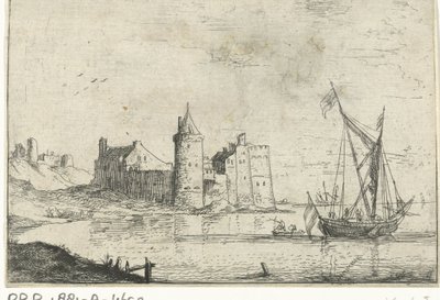 Château sur la côte - Bonaventura Peeters (I)