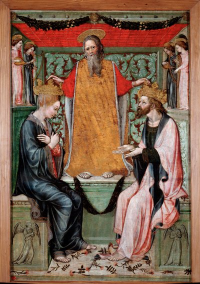 Le Couronnement de la Vierge et du Christ - Bonifacio Bembo