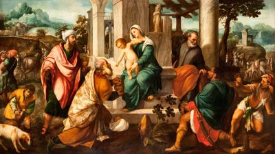 Adoration des Mages - Bonifazio Veronese
