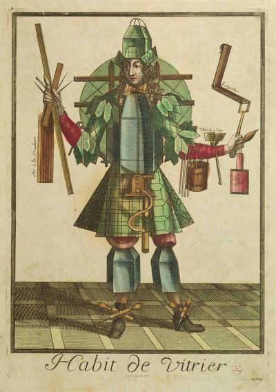 Le costume des vitriers - Bonnart 1650 1750 Bonnart 1650 1750