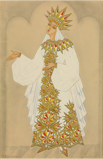 Conception de costume pour Ludmila de l