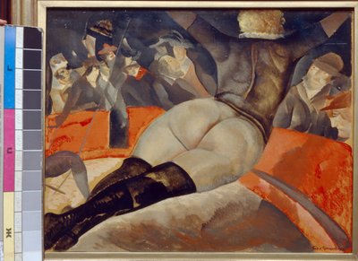 Au cirque - Boris Dmitrievich Grigoriev