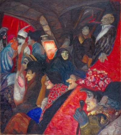 Cabaret Chat Noir, 1913 - Boris Dmitrievich Grigoriev