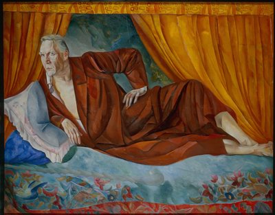 Portrait du chanteur lyrique Fiodor Chaliapine (1873-1938) - Boris Dmitrievich Grigoriev