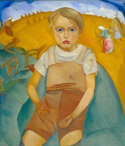 Le mondain Portrait du fils, 1920 - Boris Dmitrievich Grigoriev