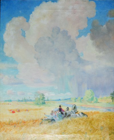 Été, 1922 - Boris Mikhailovich Kustodiev