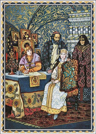 Boris Godounov et sa famille, 1927 - Boris Vasilievich Zvorykin