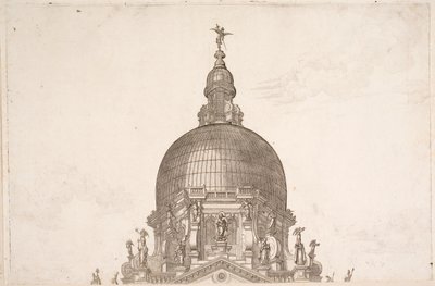 Procession vers Santa Maria della Salute 1631 - Boschini