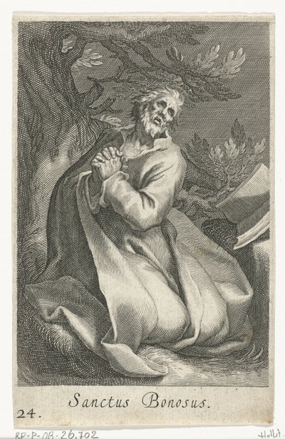 Saint Bonosus en ermite - Boëtius Adamsz. Bolswert