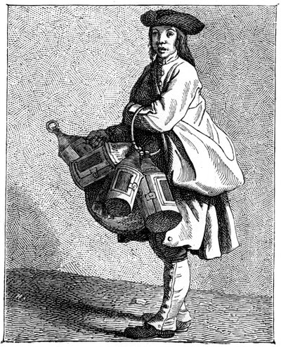 Un marchand de lanternes, 1737-1742 - Bouchardon