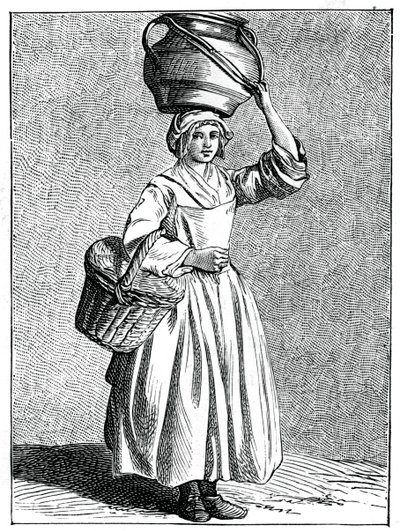 Une laitière - Bouchardon
