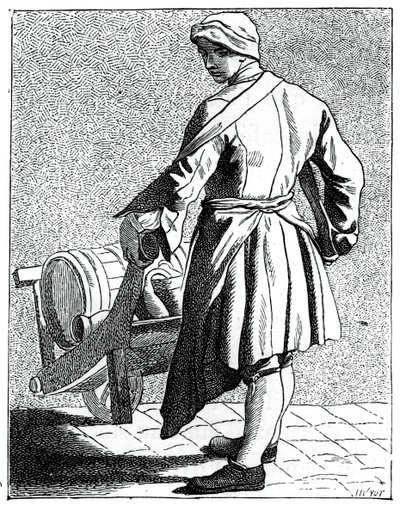 Fabricant de vinaigre itinérant, 1737-1742 - Bouchardon