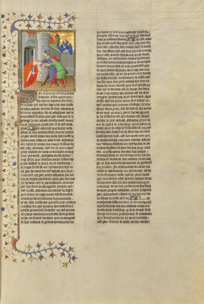 Athalie, reine de Juda, traînée hors du temple - Boucicaut Master
