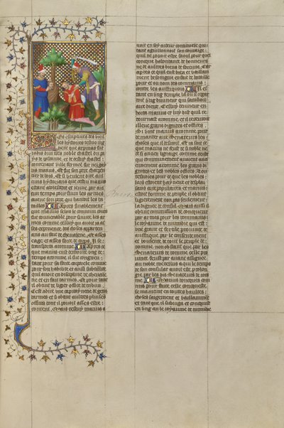La tête de Marcus montrée à Caius Marius et la mise à mort de Marius - Boucicaut Master