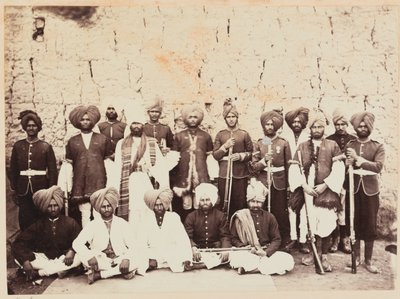 Soldats du 29e régiment (Punjab) d