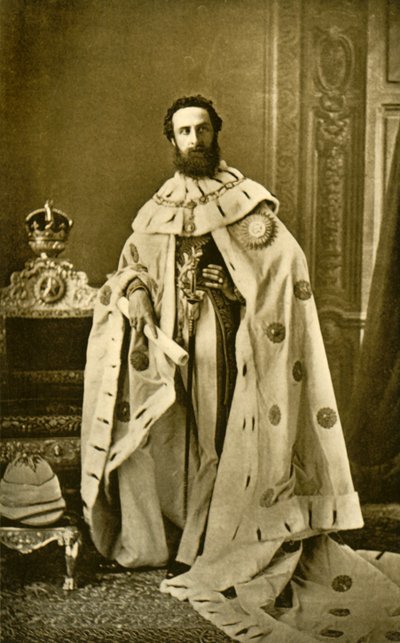 Lord Lytton, vers 1877, 1901 - Bourne and Shepherd