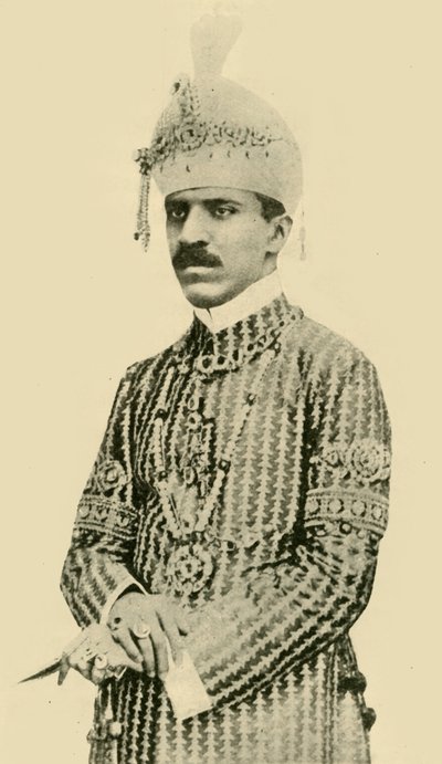 Le Nizam de Hyderabad, vers 1911 - Bourne and Shepherd