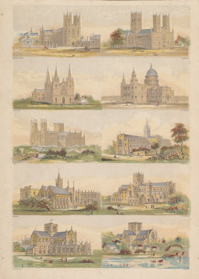 Cathédrales en Angleterre - Bradshaw and Blacklock