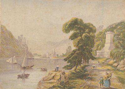 Vue près de Bingen - Bradshaw and Blacklock