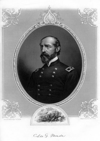 Général George Meade, officier de l