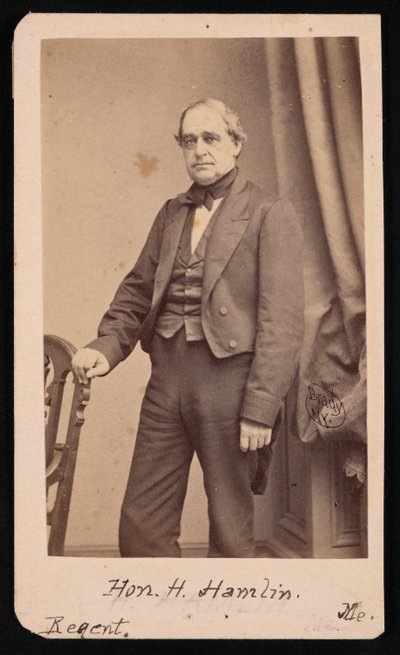 Portrait de Hannibal Hamlin, 1809-1891 - Brady