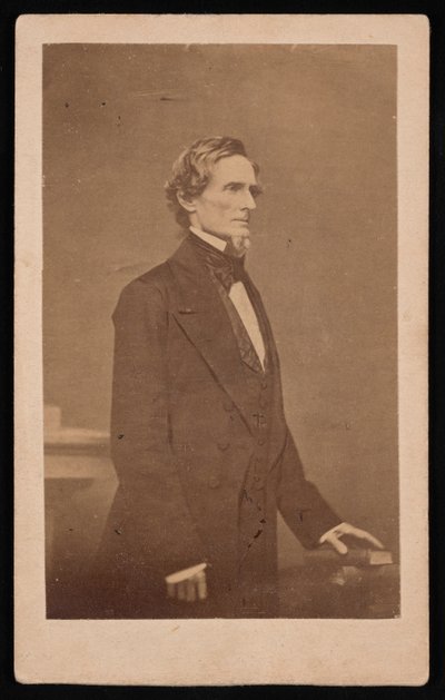Portrait de Jefferson Davis 1808-1889, 1887 - Brady