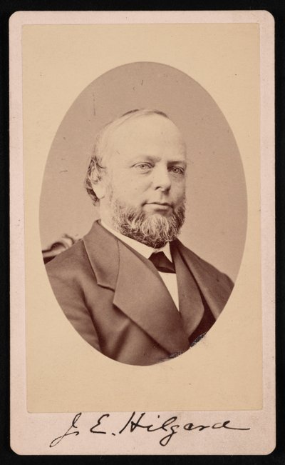 Portrait de Julius Erasmus Hilgard 1825-1891, 1875 - Brady