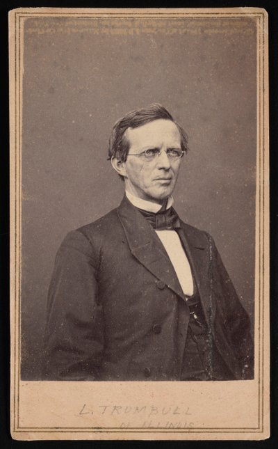Portrait de Lyman Trumbull 1813-1896, entre 1864 et 1868 - Brady