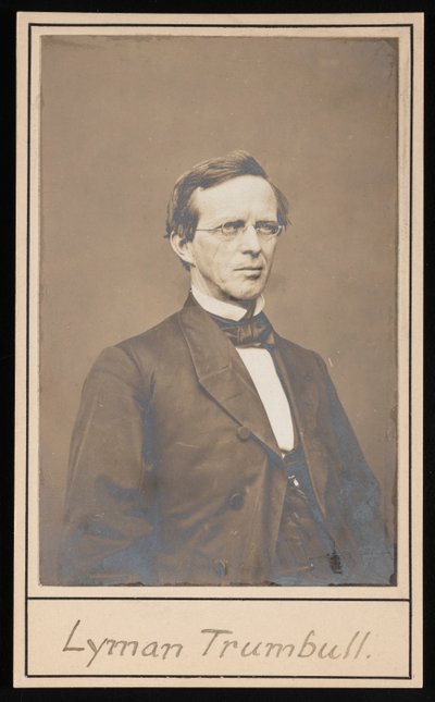 Portrait de Lyman Trumbull 1813-1896, entre 1864 et 1868 - Brady