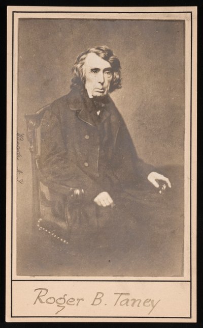 Portrait de Roger Brooke Taney 1777-1864, avant 1864 - Brady