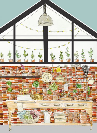 Abri de jardin rustique - Breanna Megan Studio