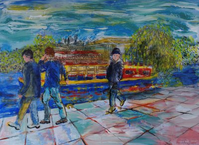 Garçons sur le chemin de halage - Brenda Brin Booker