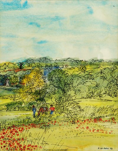 Garçons avec un cheval, 1986 - Brenda Brin Booker