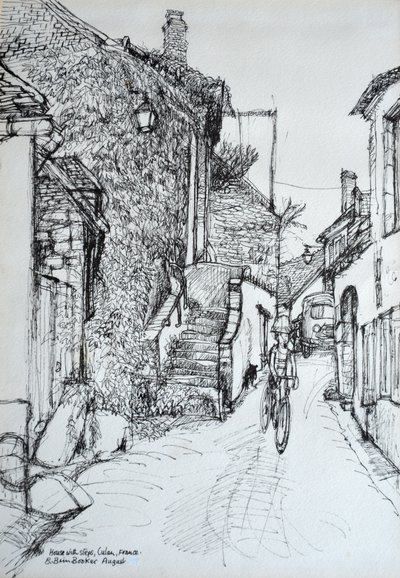 Maison avec escaliers, Culen, France - Brenda Brin Booker